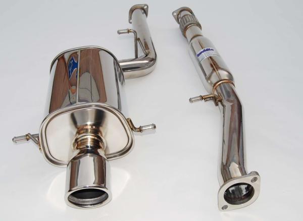 Invidia 2002-2007 WRX/STi 76mm Q300 Stainless Steel Cat-Back Exhaust