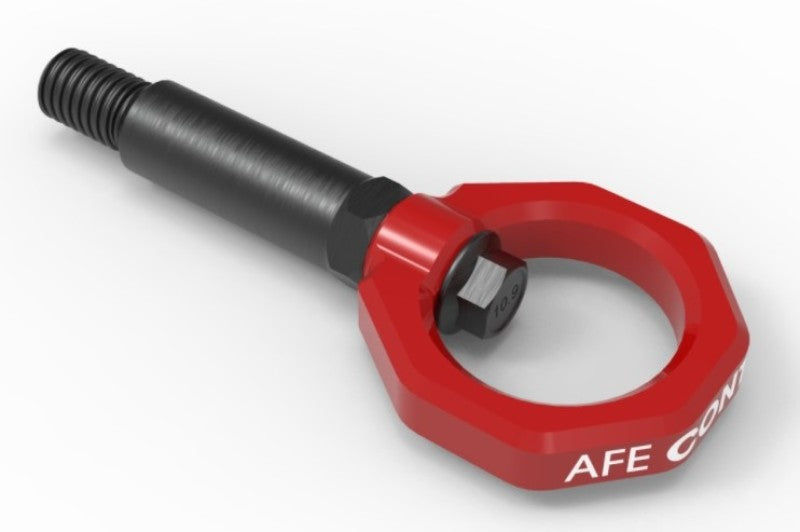 aFe Control Front Tow Hook Red 20-21 Toyota GR Supra (A90) (450-721001-R)