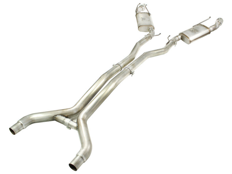 aFe MACH Force-Xp Exhaust 3in Stainless Steel Cat-Back 2010-2013 Chevrolet Camaro V8-6.2L (pol tip) - photo 5