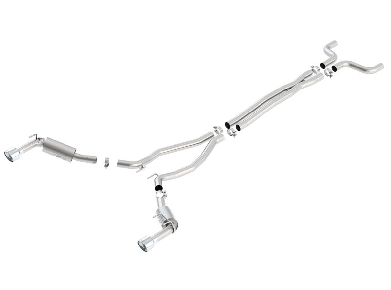 Borla 2014-2015 Chevrolet Camaro SS 6.2L V8 Single Split Rear Exit ATAK Cat-Back Exhaust
