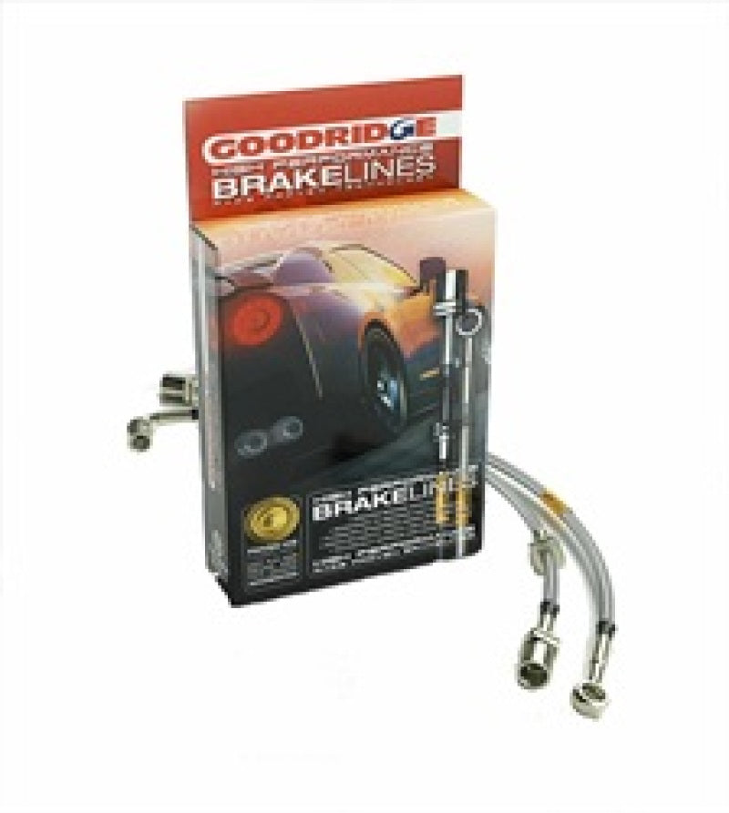 Goodridge 18-20 Subaru STi (w/Brembo Calipers) Stainless Steel Brake Line Kit