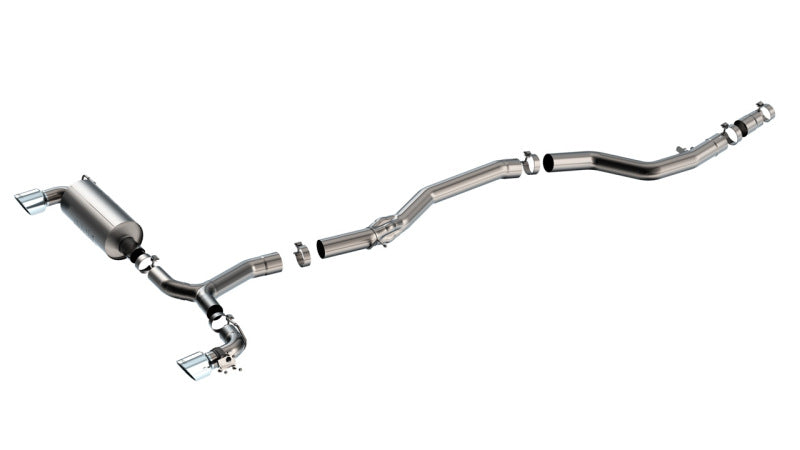 Borla 2020-2025 Toyota GR Supra ATAK Cat-Back Exhaust System with Chrome Tips - photo 4