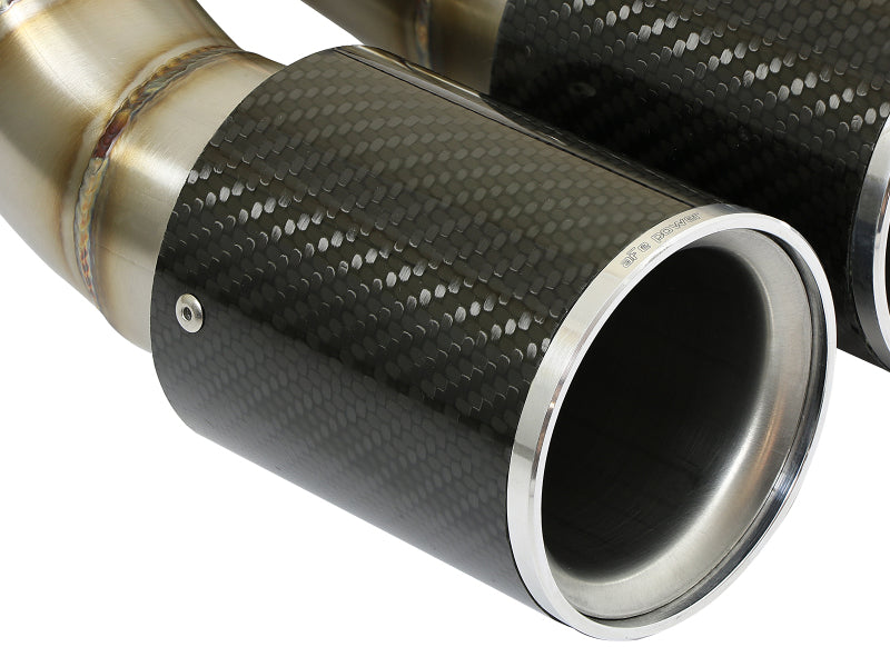 aFe Power 2013-2014 Porsche Cayman S / Boxster S Carbon Fiber Exhaust Tip Upgrade - photo 6
