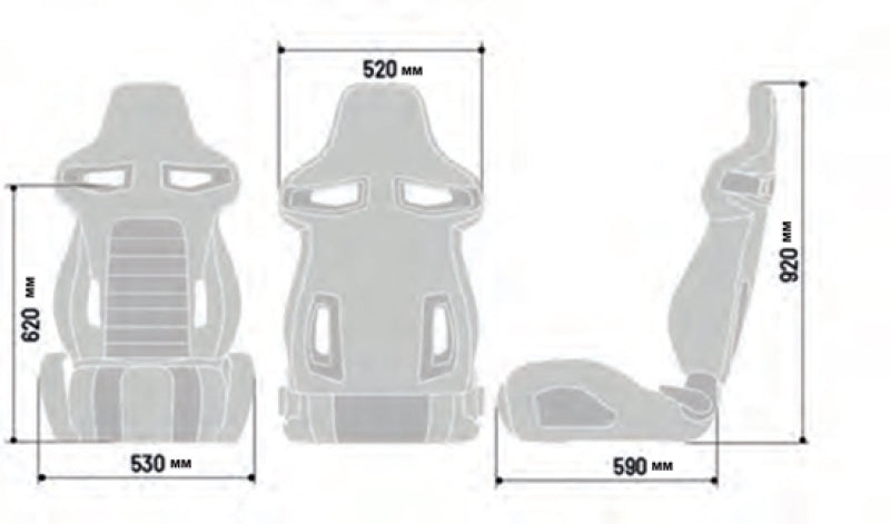 Sparco Seat R333 2021 Black (009011NR) - photo 2