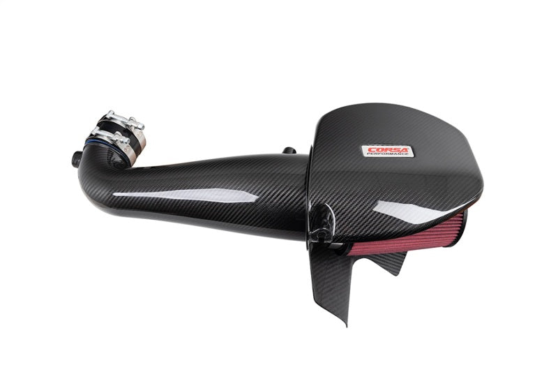 CORSA Performance 2011-2023 Dodge Challenger/Charger 5.7L V8 Carbon Fiber Open Element Air Intake - Dry (cor44017D)