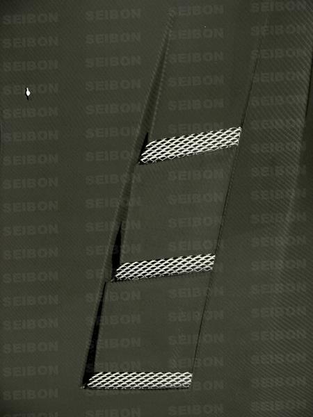 Seibon 2008-2012 Mitsubishi Evo X TS-style Carbon Fiber Hood - photo 2
