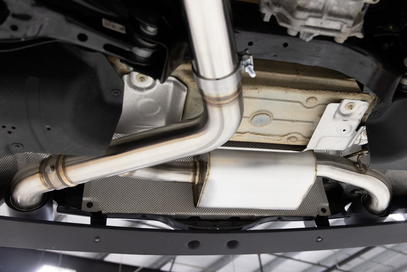 Dinan 2020-2026 Toyota GR Supra (A90/A91) 3.0T Valved Cat-Back Exhaust System - Black Tips - photo 6