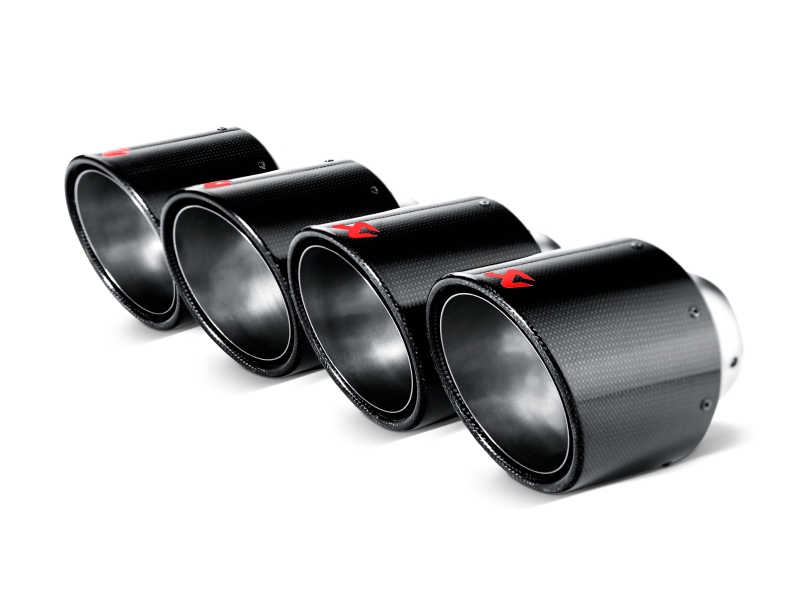 Akrapovic 2006-2013 Chevrolet Corvette ZO6/ZR1 (C6) Tail Pipe Set (Carbon 115 mm) - photo 3