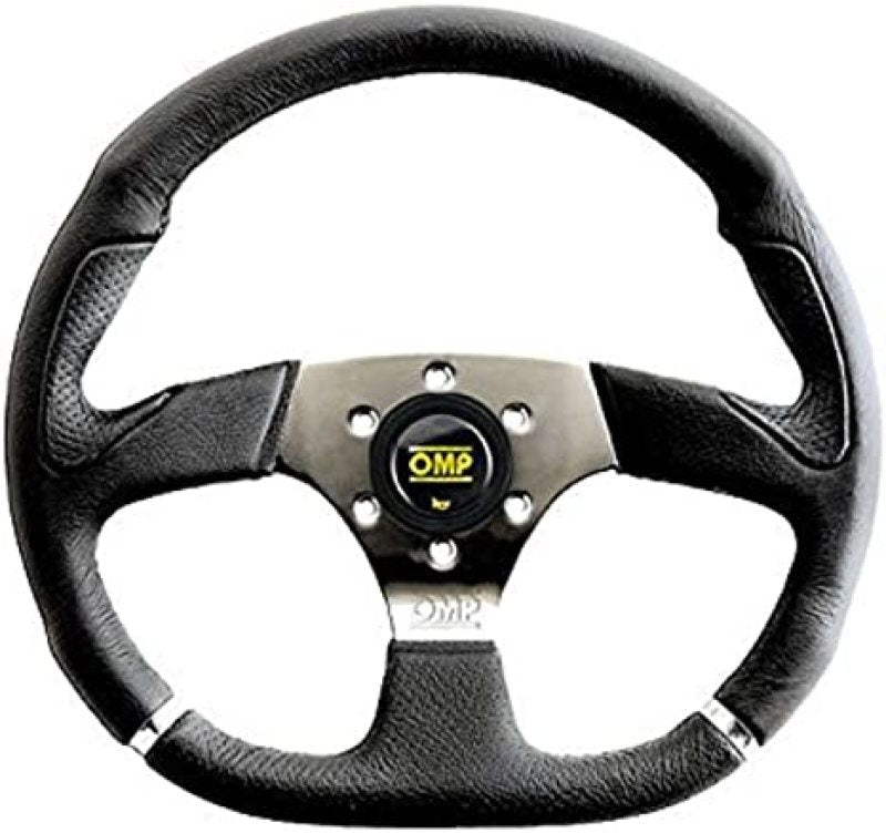 OMP Cromo Steering Wheel w/ 3 Steel Spokes Supplied (OD0-2018-189)