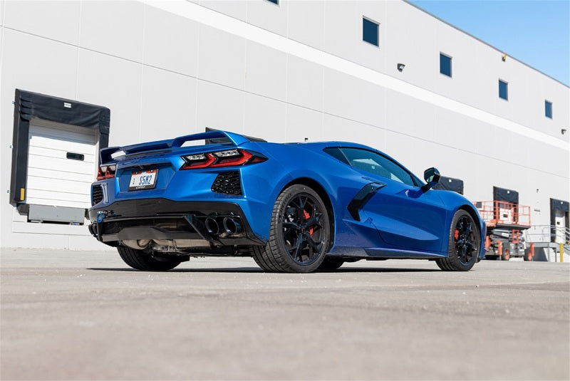 CORSA Performance 2020-2026 Corvette C8 with Factory NPP Cat-Back 4.5in Pro-Series Tips - Black PVD - photo 3