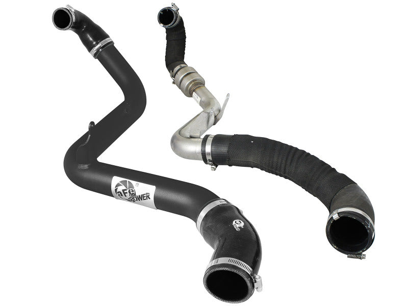 aFe Bladerunner 2.5in Intercooler Hot Side Tubes, 13-14 Ford Focus ST 2.0L (t) Black
