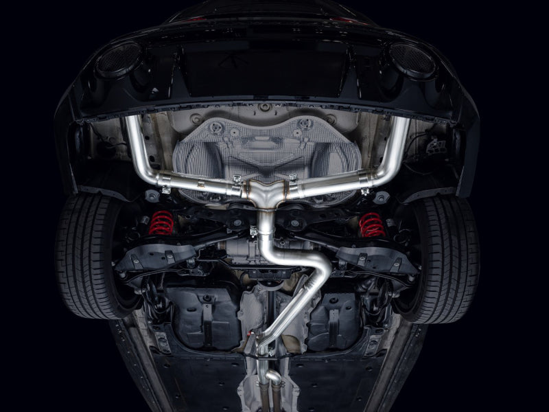 AWE Tuning Audi 2022-2023 8Y RS3 Cat-Back Track Edition Exhaust System - No Tips - photo 3