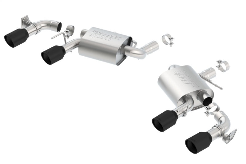 Borla 2016-2018 Chevrolet Camaro SS AT/MT RWD Ceramic Black S-Type Exhaust (with Dual Mode Valves)