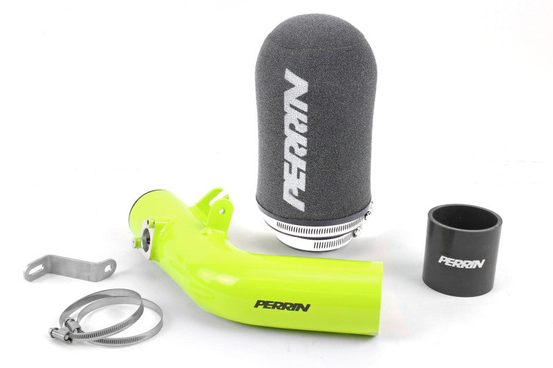 Perrin Performance 2008-2014 Subaru WRX / 2008-2015 STI Cold-Air Intake - Neon Yellow (perPSP-INT-322NY)