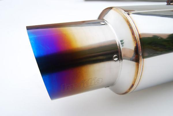 Invidia 2009+ EVO 10 RACING Titanium Tip Cat-Back Exhaust - photo 2
