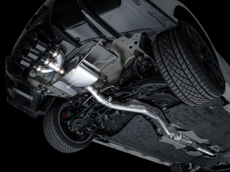 AWE Tuning 2024 Acura Integra Type S DE5 FWD Touring Edition Exhaust with Triple Diamond Black Tips - photo 2