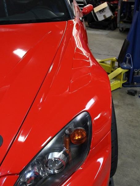 EVS Tuning vented front wide fenders FRP for Honda S2000