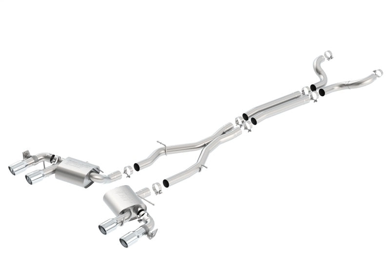 Borla 2017+ Chevrolet Camaro ZL1 6.2L S-Type Cat-Back Exhaust with Dual Split Rear Exit - photo 3