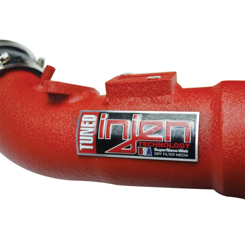 Injen 2017-2019 Honda Civic Type R 2.0T Wrinkle Red Short Ram Air Intake (injSP1583WR) - photo 4