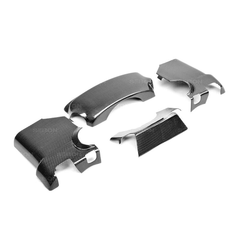 Seibon 2009-2014 Nissan GT-R Carbon Fiber Steering Column Surround Trim - photo 2