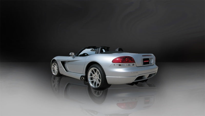 CORSA Performance 2003-2006 Dodge Viper 8.3L Polished Sport Cat-Back Exhaust (2.5in Inlet for Use with Stock Conv.) - photo 3