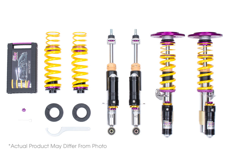 KW Clubsport 3-Way Coilover Kit for Porsche 911 996 GT3 RS (39771217)