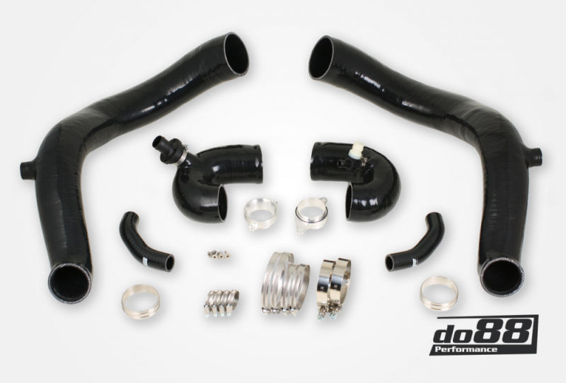 do88 2013+ Porsche 911 Turbo/Turbo S (991.1/991.2) Turbo Inlet Hoses for 51.5mm Housing (dobDO88-KIT179S-51)