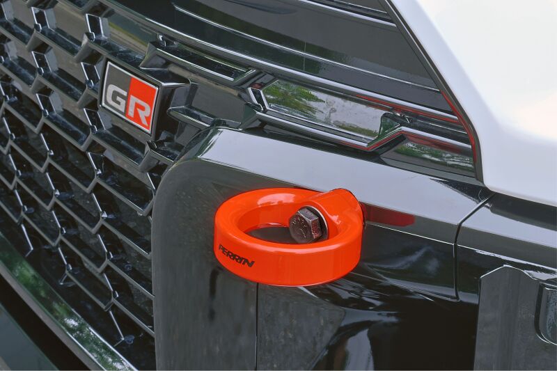 Perrin 23-26 Toyota GR Corolla Front Tow Hook - Red (PTP-BDY-231RD) - photo 6