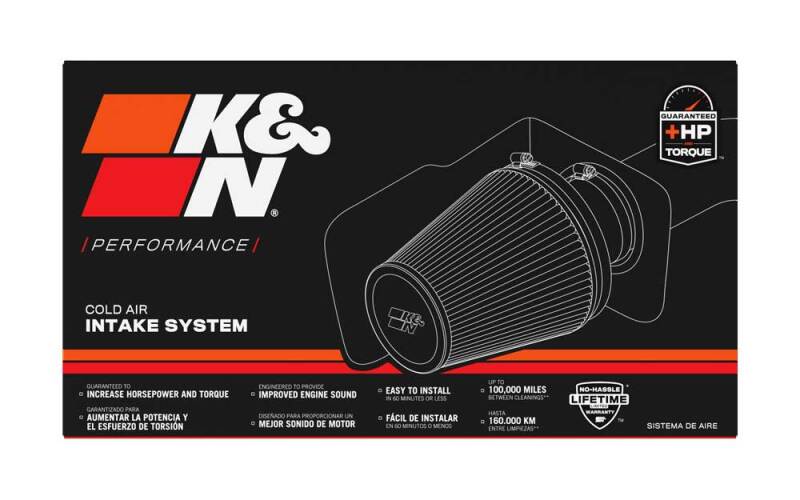 K&N 2022-2023 Volkswagen Golf R Typhoon Performance Air Intake System (knn69-9510TC) - photo 10