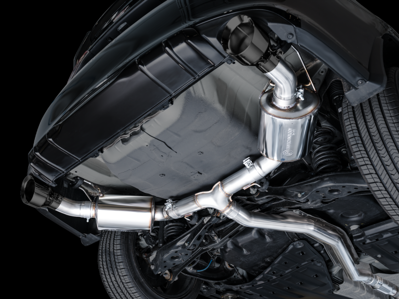 AWE Tuning 2022+ Honda Civic Si/Acura Integra Touring Edition Cat-Back Exhaust - Dual Diamond Black Tip - photo 4