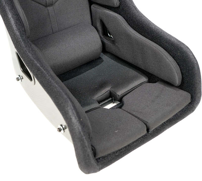 NRG FIA Competition Seat w/ Head Containment & Comp Fabric FIA Velcro Paddings - Thin Cushion (Black) (FRP-RS700M-BK1) - photo 6