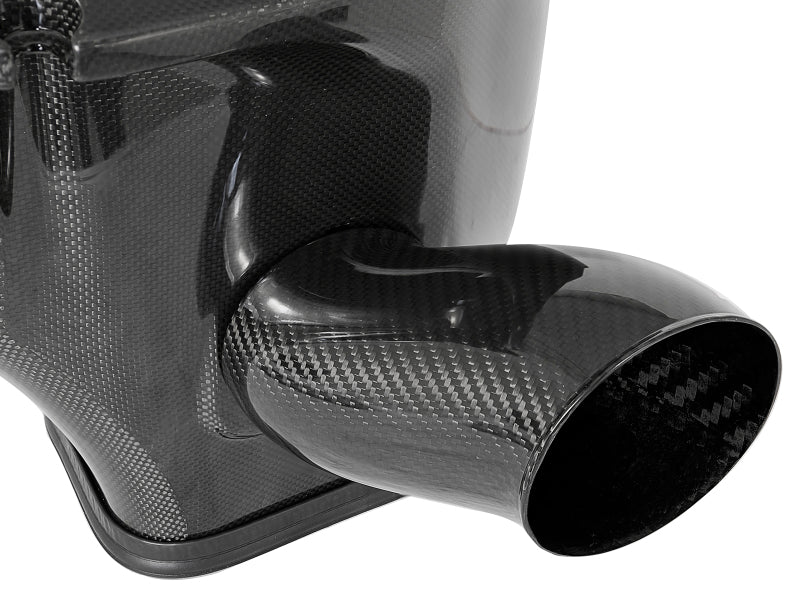 aFe Momentum GT Carbon Fiber Dynamic Air Scoop 2015-2018 Dodge Challenger V6-3.6L/V8-5.7L/6.4L HEMI (afe54-72203-SF) - photo 5