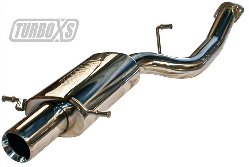 Turbo XS 2002-2007 WRX-STi Rear Muffler Assembly - photo 5