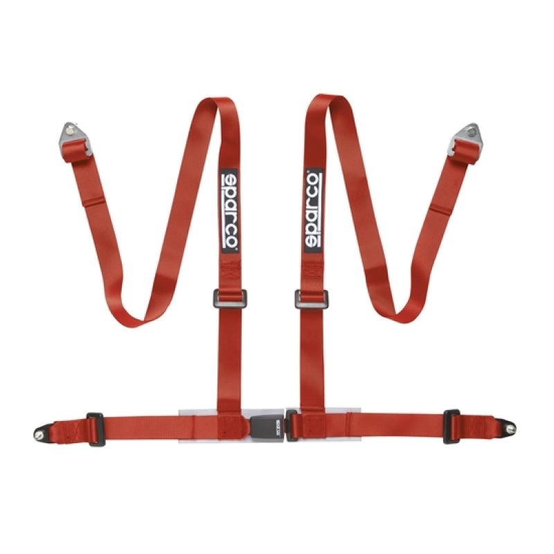 Sparco Belt 2 Inch Red 4-Point Bolt-In (04604BV1RS)