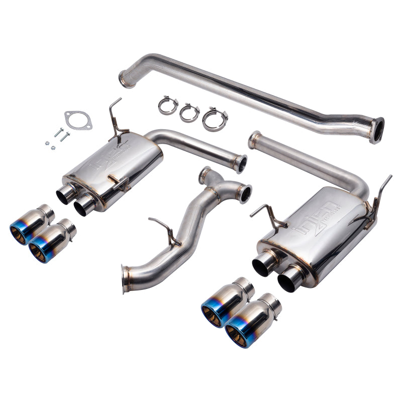 Injen 2015-2020 Subaru STI Cat-Back Exhaust with Quad Titanium Tips - photo 2