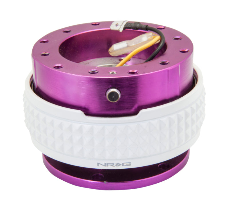 NRG Quick Release Kit - Pyramid Edition - Purple Body / Glow-in-the-Dark Pyramid Ring (SRK-210PP/GL) - photo 2