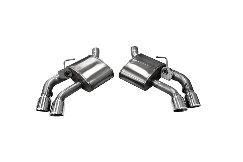 CORSA Performance 2016-2024 Chevrolet Camaro SS/ZL1 6.2L V8 Polished Xtreme Axle-Back Exhaust (with Factory NPP Valve) - photo 4