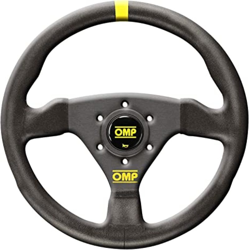 OMP Trecento Steering Wheel - Small Suede (Black) Leather (OD0-1975-071)