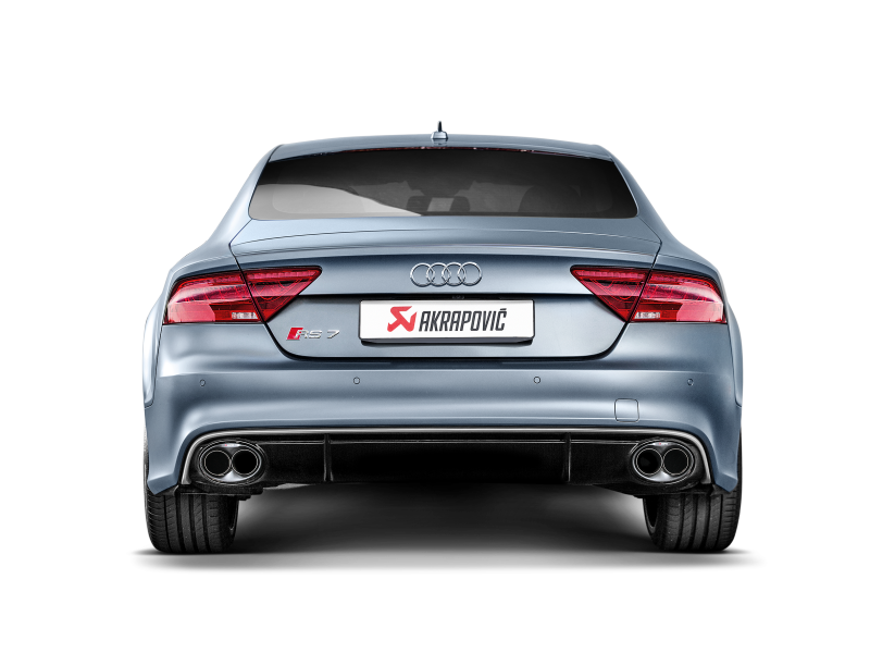Akrapovic 2014-2017 Audi RS7 Sportback (C7) Evolution Line Cat-Back (Titanium) with Carbon Tips - photo 5