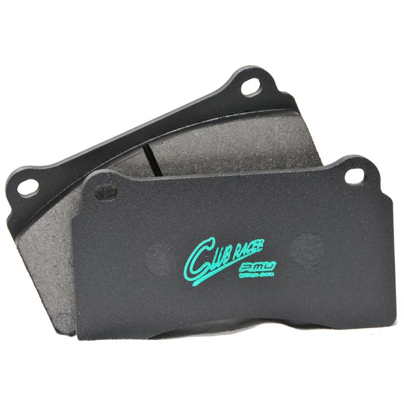 Project Mu Club Racer Rear Brake Pads - 04-09 Subaru STI / 03-06 Mitsubishi Evo 8/9 / 03-05 Infiniti G35 w/ Brembo