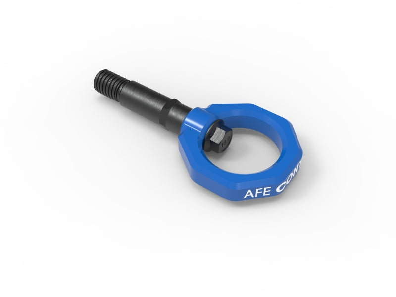 aFe Control Rear Tow Hook Blue 20-21 Toyota GR Supra (A90) (450-721002-L) - photo 2