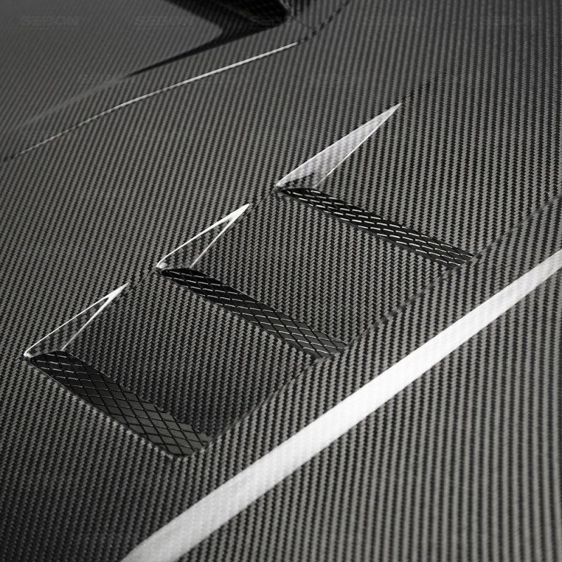 Seibon 2017-2018 Honda Civic Type R TS-Style Carbon Fiber Hood - photo 5