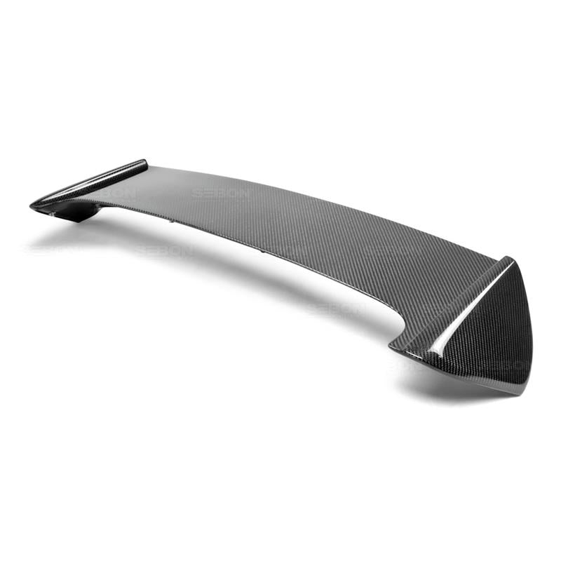 Seibon 2008-2011 Subaru WRX/STI Hatchback STI-Style Carbon Fiber Rear Spoiler w/ LED Light Included