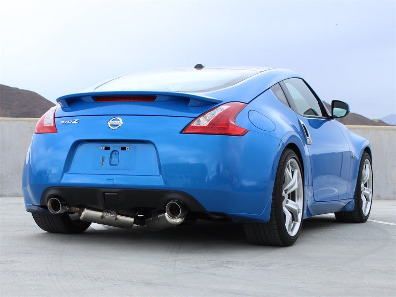 aFe Takeda 2.5inch Stainless Steel Exhaust Cat-Back 2009-2013 Nissan 370Z V6 3.7L Polished Tips - photo 2