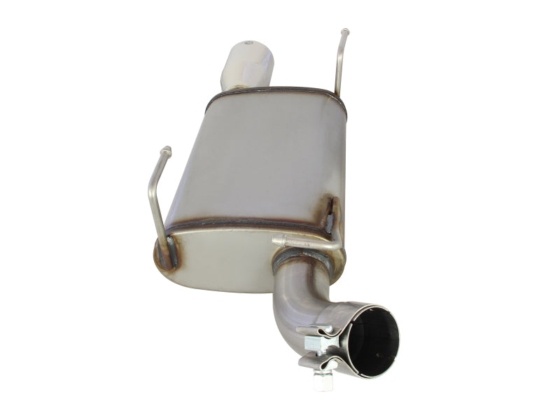 aFe Axle-Back Exhaust 2.5in 409 Stainless Steel with Polished Tip 2005-2009 Ford Mustang V6 4.0L - photo 4