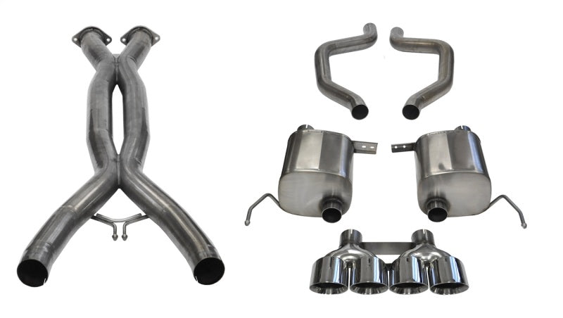 CORSA Performance 2015+ Chevrolet Corvette C7 Z06 2.75in Dual Rear Xtreme Cat-Back Exhaust with Quad Polis