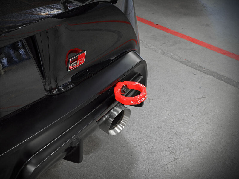 aFe Control Rear Tow Hook Red 20-21 Toyota GR Supra (A90) (450-721002-R) - photo 7