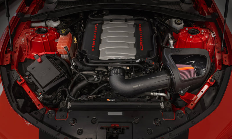 K&N 2016-2024 Chevy Camaro SS V8-6.2L F Performance Air Intake System (knn50-3092) - photo 5