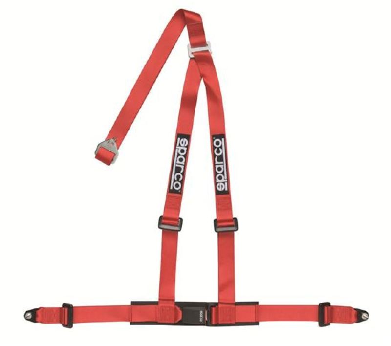 Sparco Belt 2in Red 3-Point Bolt-In (04608BV1RS)