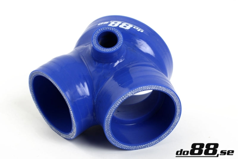 do88 1999-2002 Audi S4/A6 2.7L BiTurbo (AGB/AJK/AZA) Throttle Body Hose - Blue (dobDO88-KIT89B)